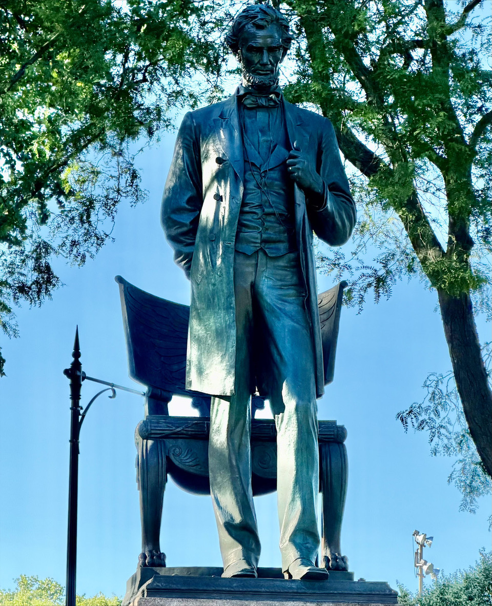 Lincoln: The Man statue restoration